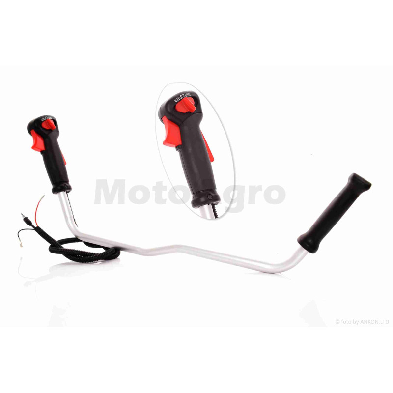 Ручка керма коси  права (газу)  +кермо  (вузька клавіша)  (пара)