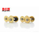 Замок цепи  525HV  сальниковый, GOLD  "DID"