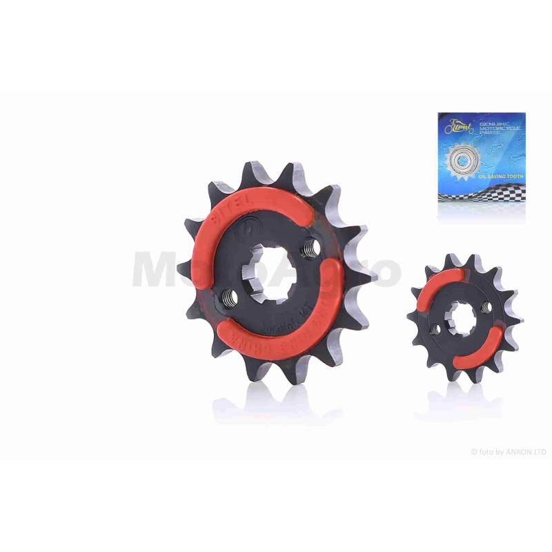 Зірка трансмісії передня  Delta  428-14  з демпфером ланцюга  "LIPAI"  (безшумна)