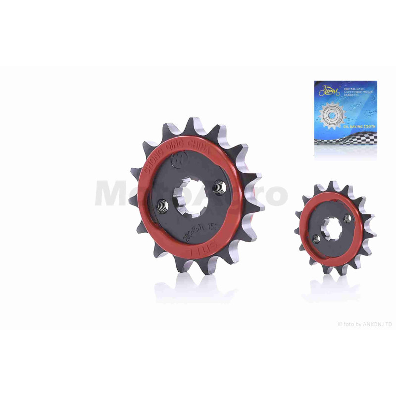 Зірка трансмісії передня  Delta  428-15  з демпфером ланцюга  "LIPAI"  (безшумна)