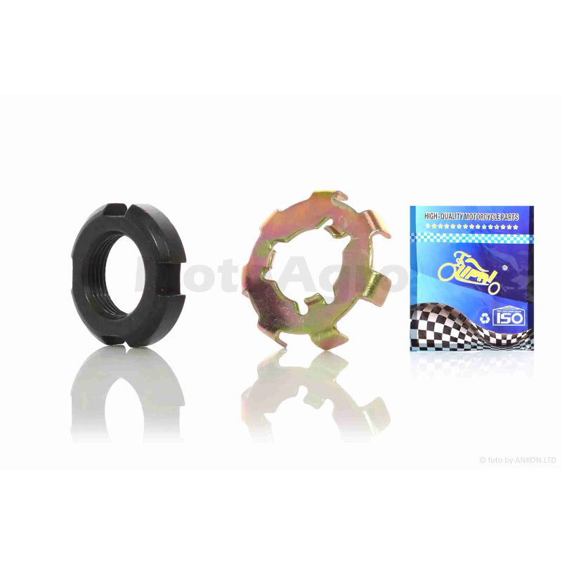 Гайка зчеплення  Delta  d14  +шайба зчеплення  "LIPAI"