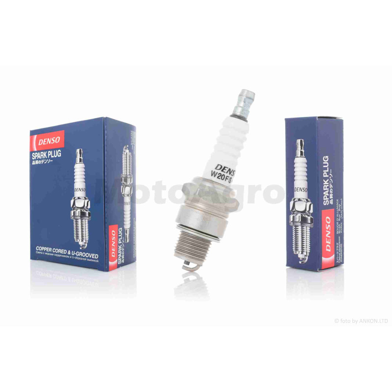 Свічка запалювання  2Т  М14x1.25  L12.7  W20FSU  "DENSO"  (оригінал)