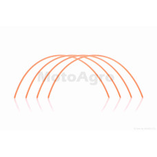 Леска косы 2.7mm квадрат 300mm (4шт под шпулю "паук")