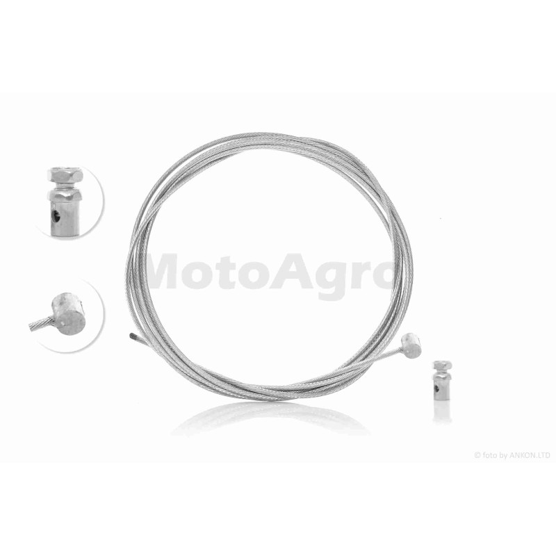Ремкомплект троса жила  d2.0  L2300  #3  +боночка d6