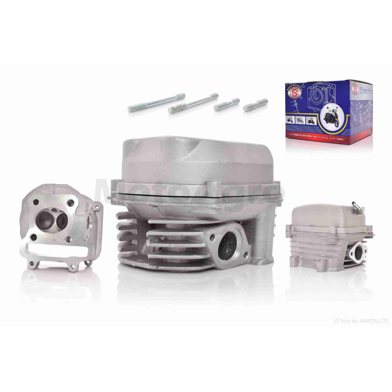 Головка циліндра GY6 150 у зборі +кришка "SEE-SL"