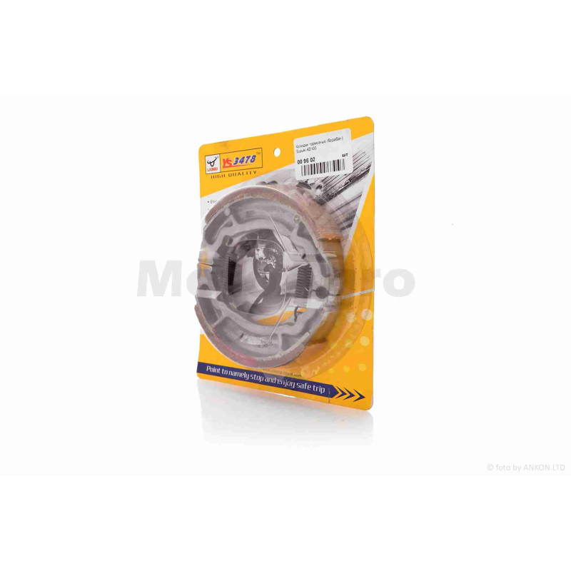 Колодки гальмівні (барабан)  AD100, LETS  "LAONIU"