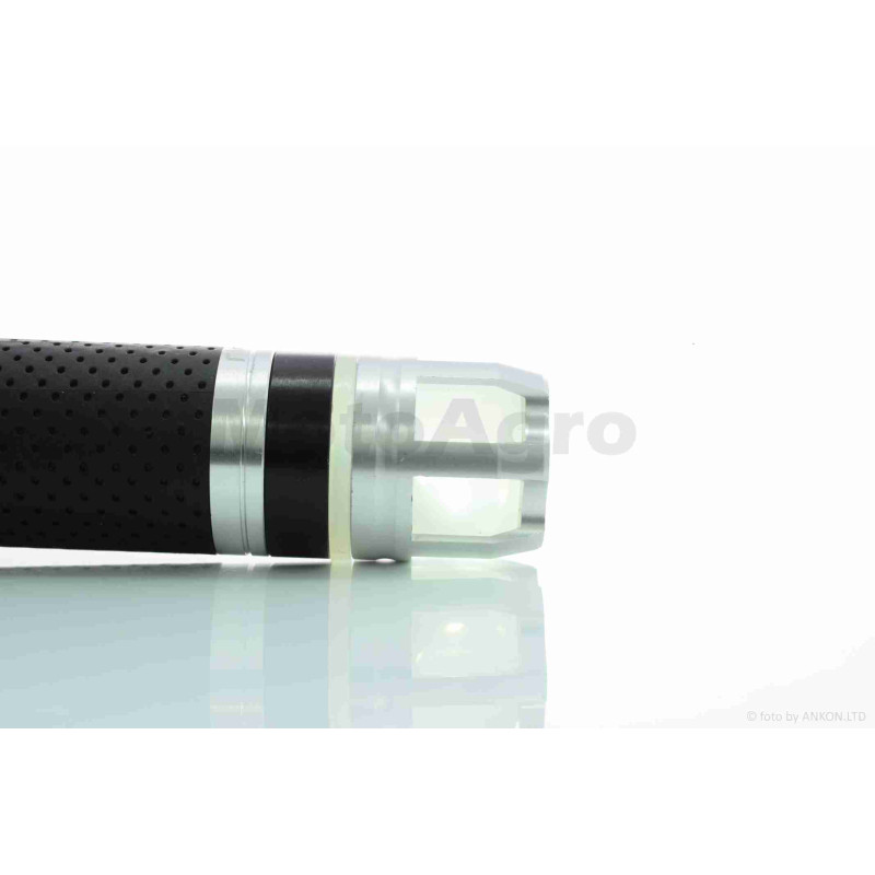 Грипси (ручки керма)  універсальні  габарити діодні білі  "RIZOMA"  #HP7  (срібло)