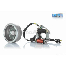 Генератор (у зборі) на мопед дельта 1+1 "LIPAI"