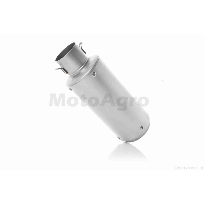 Глушник прямоток  #XPT028, D51  "SCP"  (сірий матовий)