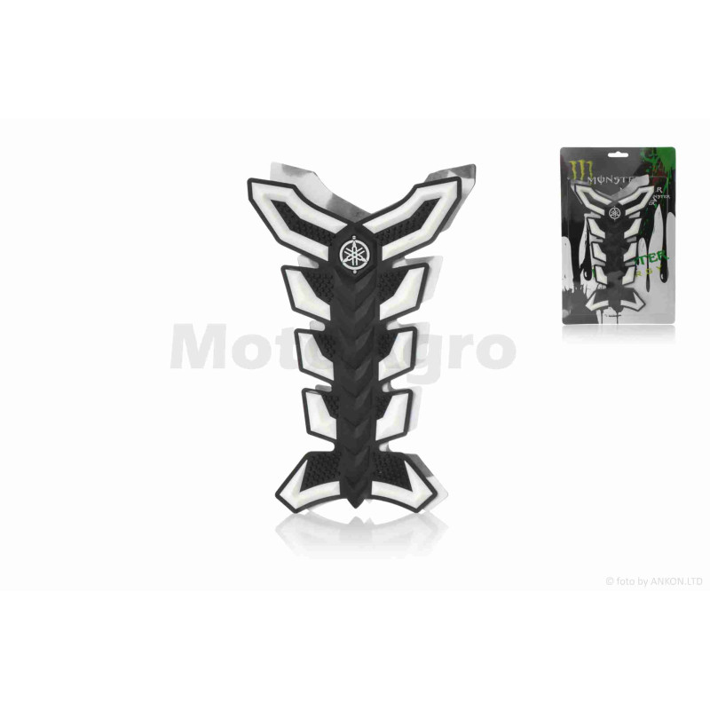 Наклейка на бак  "MONSTER"  біла  #5  #уцінка