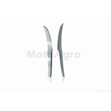 Пластик 1 пара сірий