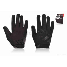 Перчатки на велосипед "FOX" RG-01 сенсорный палец L черные