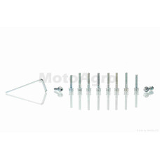 Болты крышки вариатора к-кт на скутер хонда дио (5шт под шестигранник) "UA ZMZ" (+ключ шайбы)