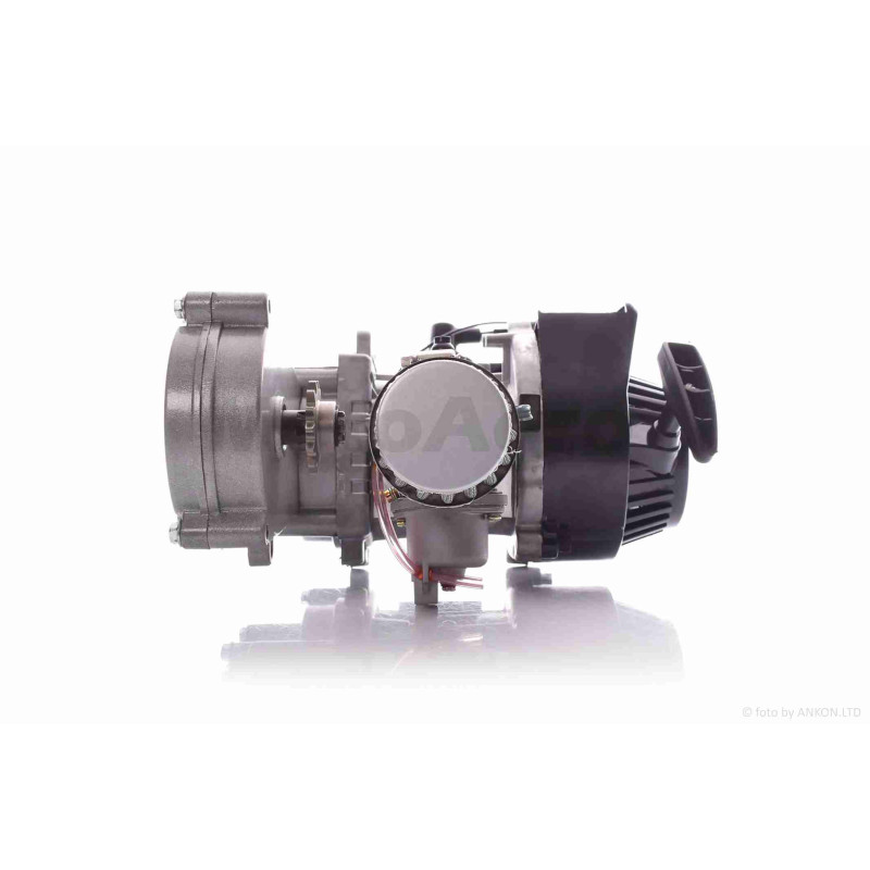 Двигун  POCKET BIKE, ATV  2T  50cc  (редуктор, карбюратор, нульовик)