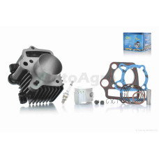 Поршневая циліндр в зборі на мопед дельта 100 (150FMH) D50 p13 h63 PRO "LIPAI" (тюнінг на мопед дельта 70 147FMD бігбор)