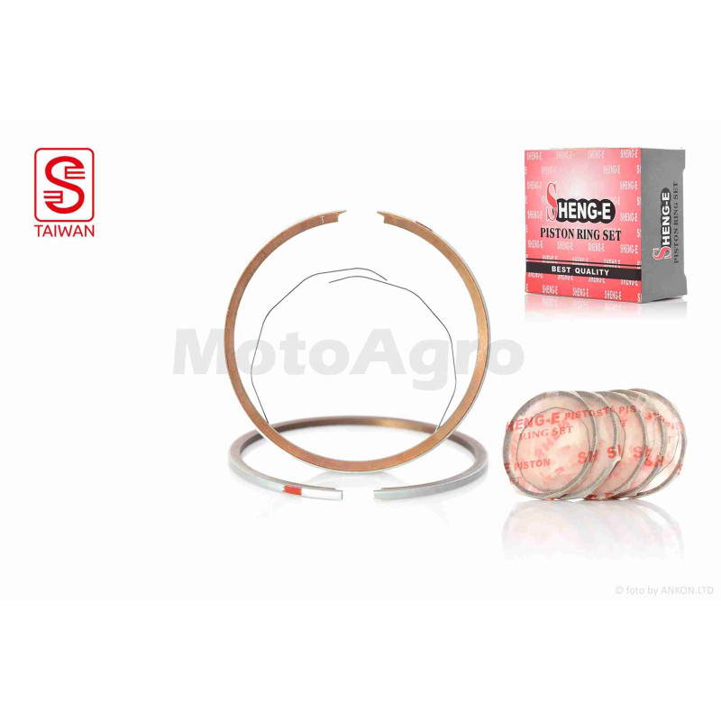 Кільця к-кт  AD50, LETS  +1.00  42.00  "SEE"  (Sheng-E)  ТАЙВАНЬ [5 комплектів]