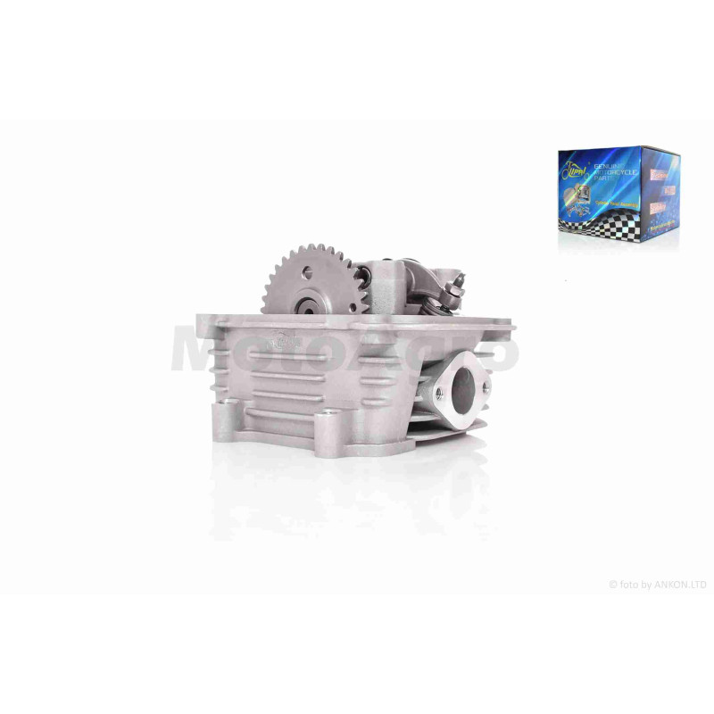 Головка циліндра  GY6 150  D57.4, d23/28 у зборі, без кришки  "LIPAI"