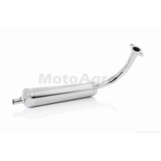 Глушник веломотора 2T F80 короткий "LIPAI"