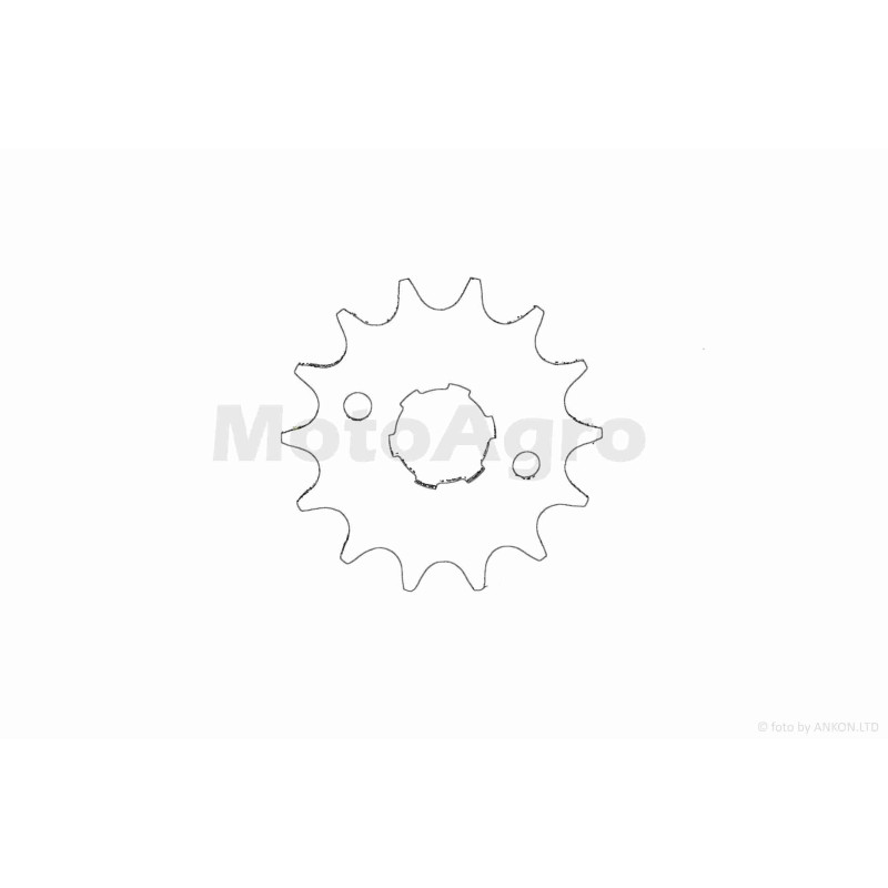 Зірка трансмісії передня  CB/CG  428-14T  "LIPAI"