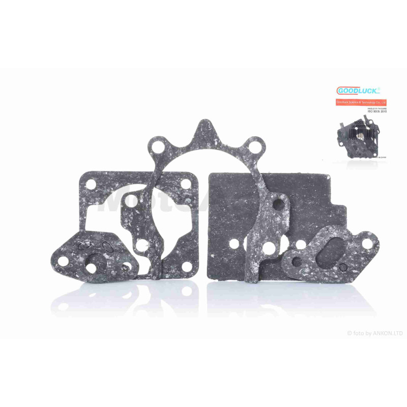 Прокладки к-кт коси  1E36F  5шт  пароніт  "HQ"