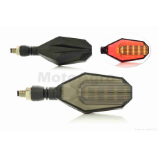 Повороти діодні пара D-128 гнучка ніжка з габаритом