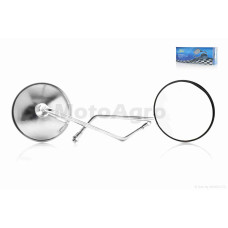 Дзеркала на мопед альфа M10 R+R круглі хром "LIPAI"