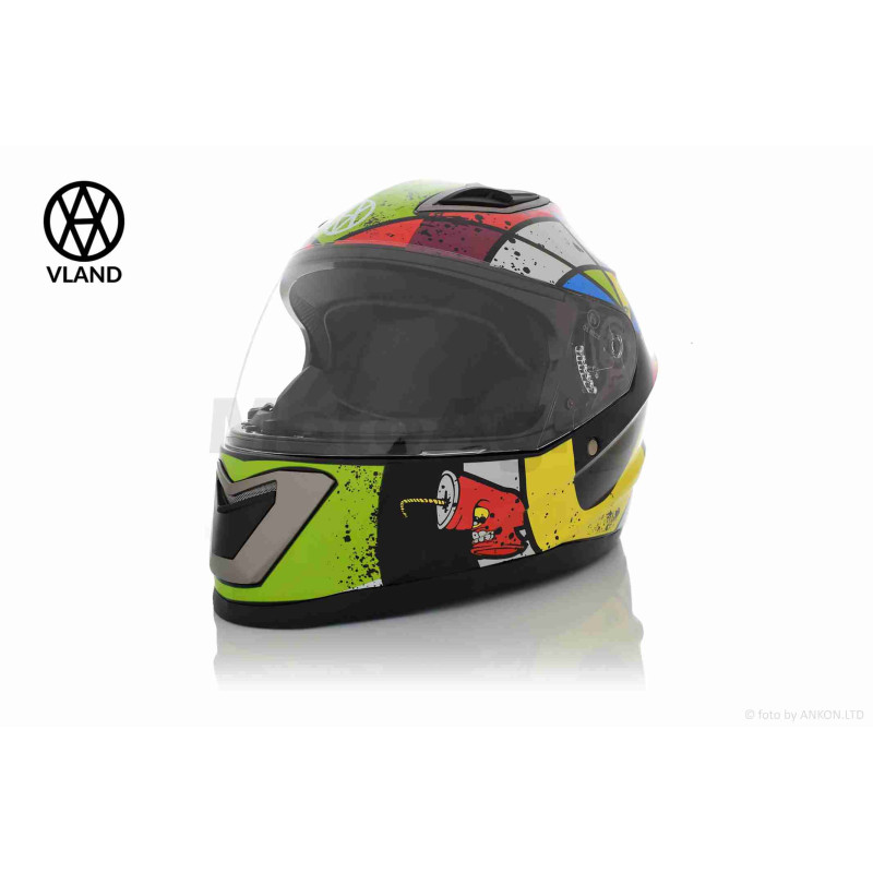 Шолом інтеграл  "VLAND"  #M62  мультиколор, M