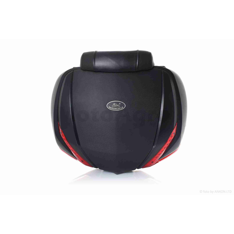 Кофр  85L  590*455*325mm  #898/2  поліпропіленовий, переносний, діодний габарит+стоп-сигнал  "LIPAI"