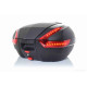 Кофр  85L  590*455*325mm  #898/2  поліпропіленовий, переносний, діодний габарит+стоп-сигнал  "LIPAI"