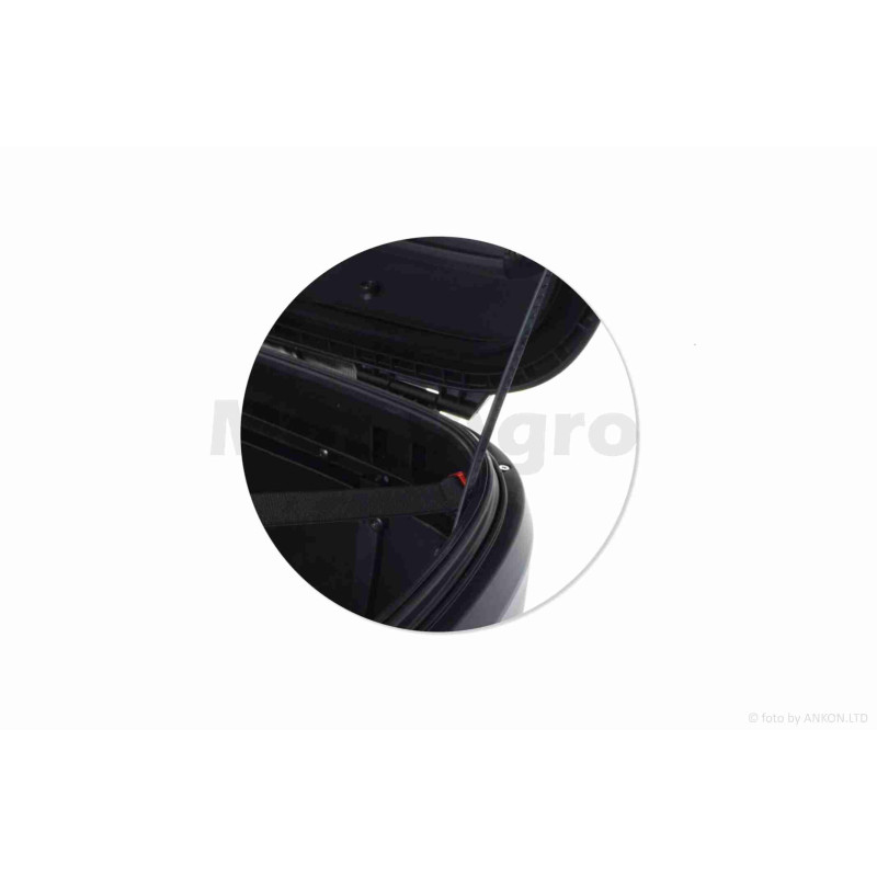 Кофр  85L  590*455*325mm  #898/2  поліпропіленовий, переносний, діодний габарит+стоп-сигнал  "LIPAI"