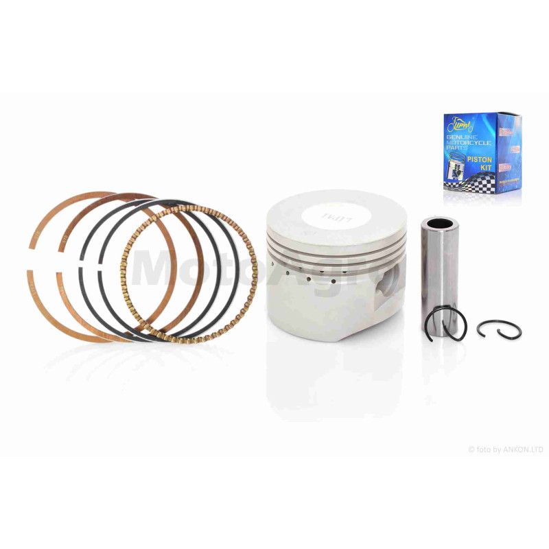 Поршень к-кт  Delta 110, Active 110  STD  52.40  матовий  "LIPAI"