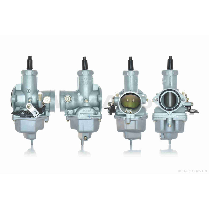 Карбюратор  PZ30  підкачування ручне зліва (тріскачка)  #PRO  "LIPAI"