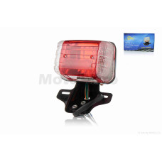 Стоп у зборі на мопед дельта прозорі повороти +кронштейн "LIPAI"