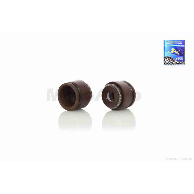 Сальники клапанів ГРМ 5mm, 2шт, дві пружини  "LIPAI"