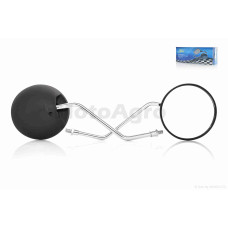 Дзеркала на мопед дельта M10 R+R круглі чорні "LIPAI"