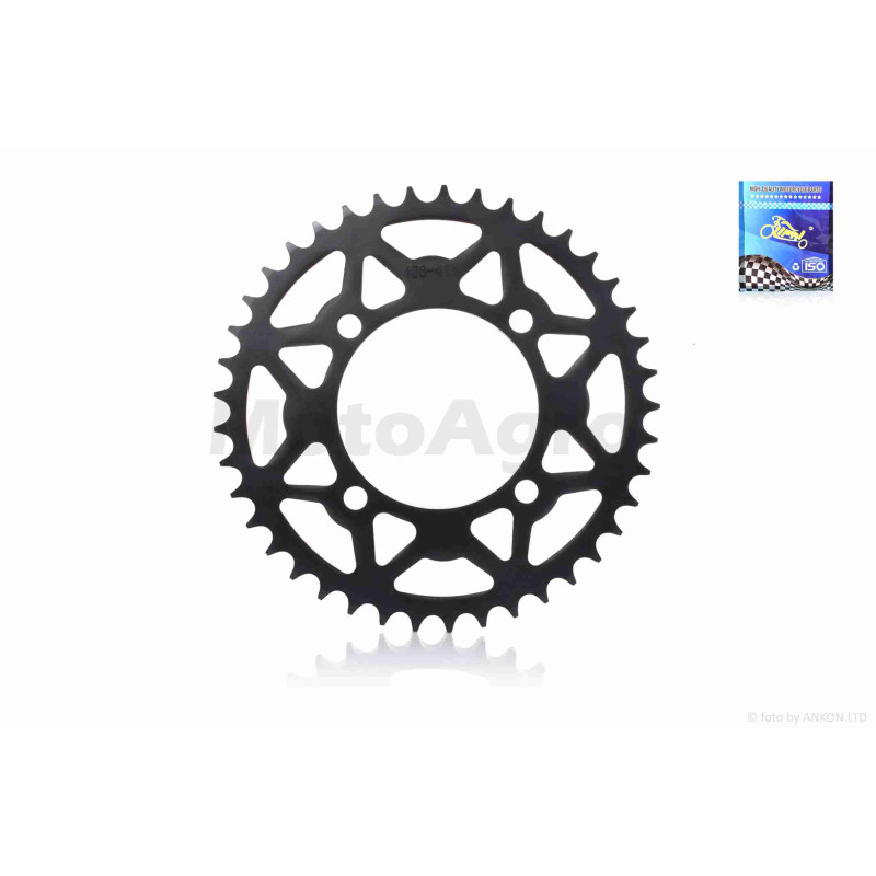 Зірка трансмісії задня  4-92/65, d76, D170  428-41T  Пітбайк  "LIPAI"  (#1, black)