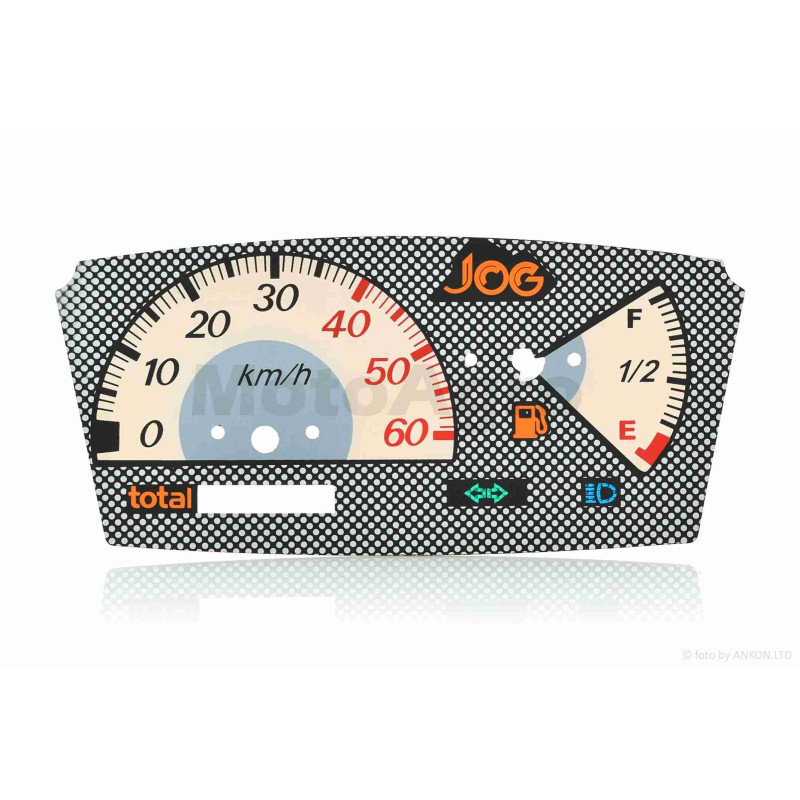 Накладка панелі приладів  JOG  60км/год, під карбон