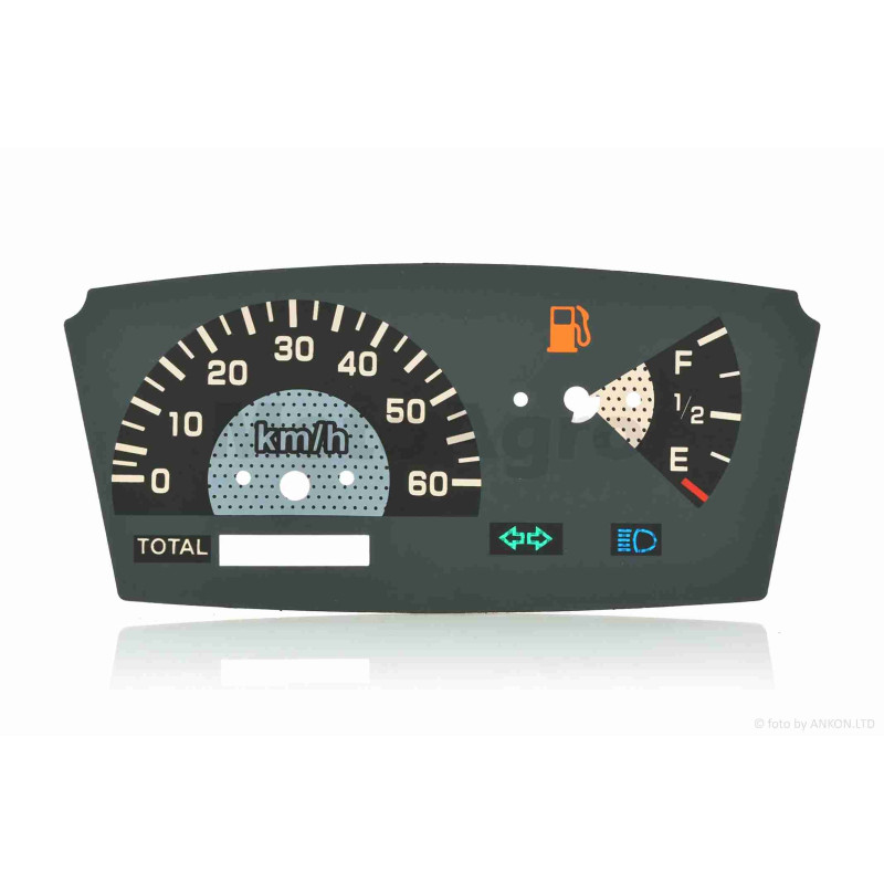 Накладка панелі приладів JOG 60км/год, сіра