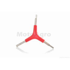 Мультиінструмент для на велосипед 3в1 шестигранник 4/5/6mm GJB-032 AT-20802