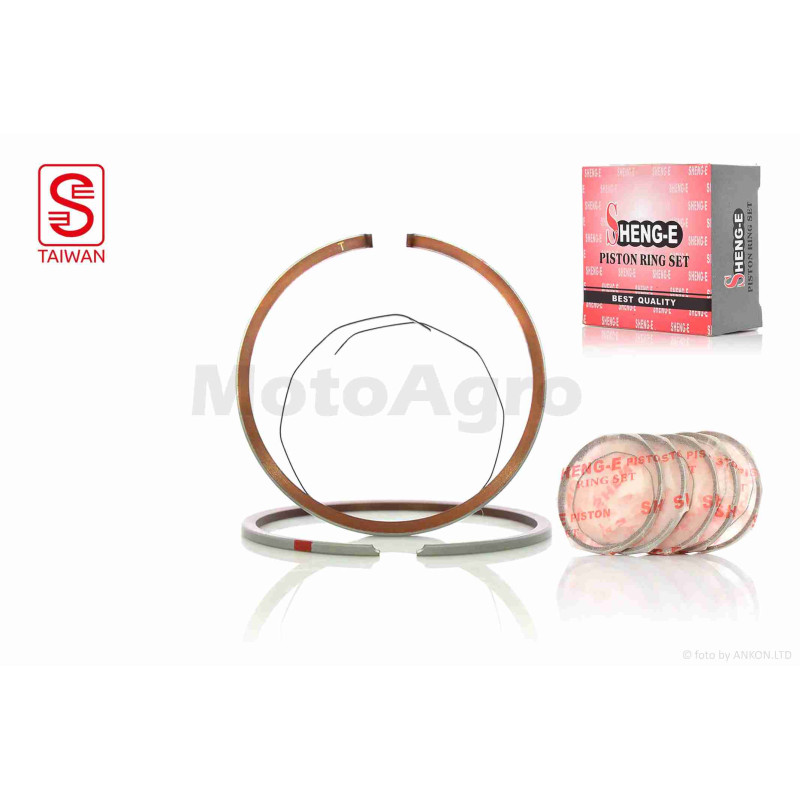 Кільця к-кт DIO ZX, JOG +0.75 40.75 "SEE" (Sheng-E) ТАЙВАНЬ [5 комплектів]