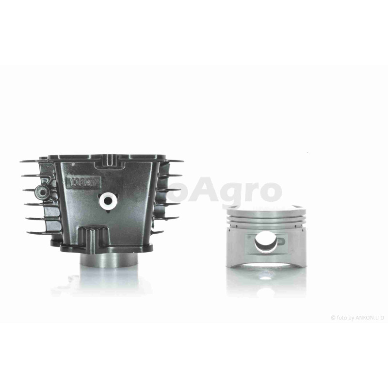ЦПГ  Delta 125, ATV125  D54, p14, h78, алюміній  #PRO  "LIPAI"  (чорна)