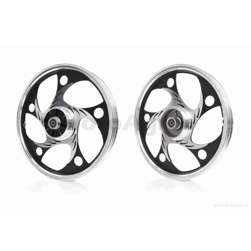 Диск колеса задній  17"-1.40  Delta  d12, барабанний, литий  "LIPAI"  (#кіготь/коло)