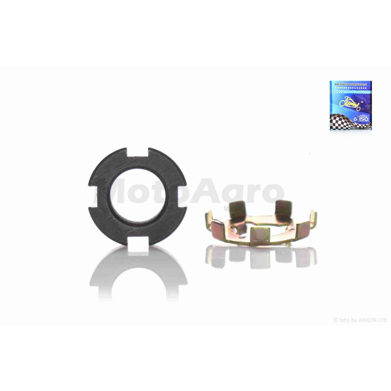 Гайка зчеплення  CG/CB  d22  +шайба  "LIPAI"