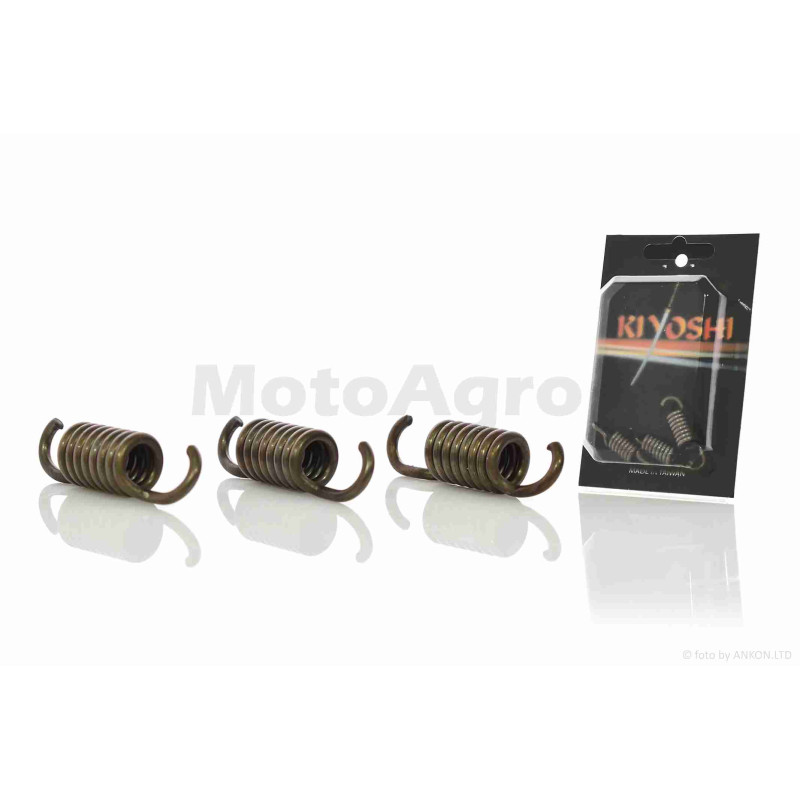 Пружини колодок зчеплення  DIO, GY6  3шт  "KIYOSHI"