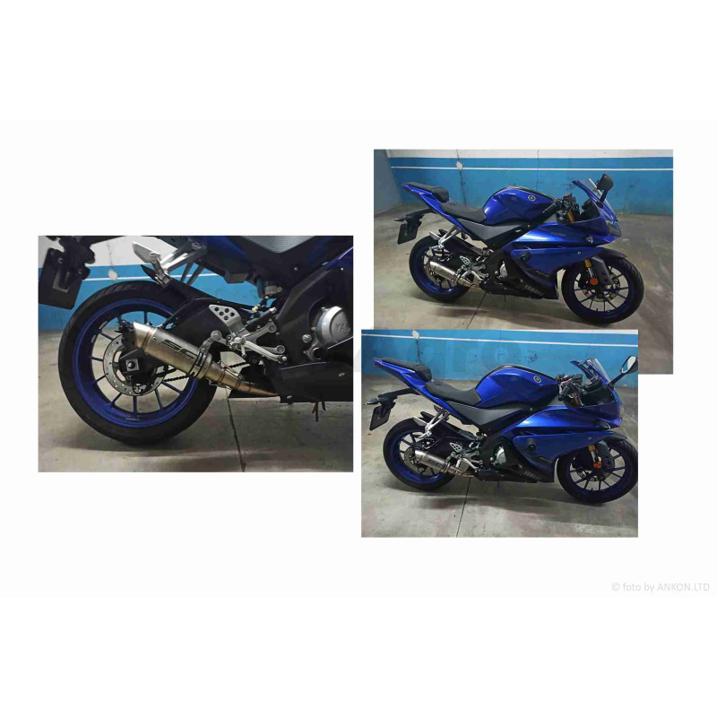 Глушник прямоток  #XPT020, D51  "SCP"  (сірий матовий)