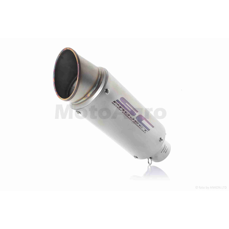 Глушник прямоток  #XPT020, D51  "SCP"  (сірий матовий)