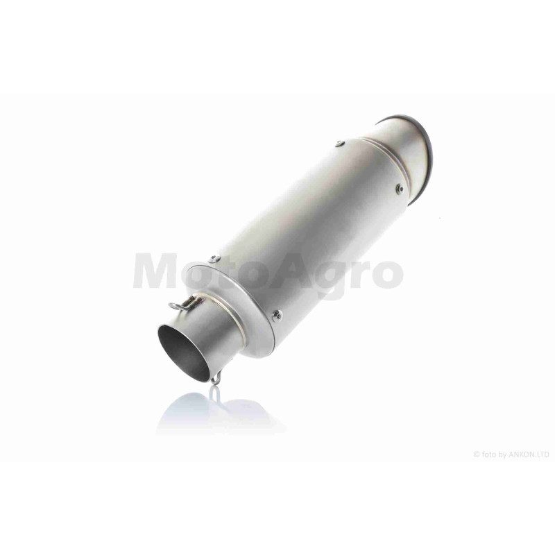 Глушник прямоток  #XPT020, D51  "SCP"  (сірий матовий)