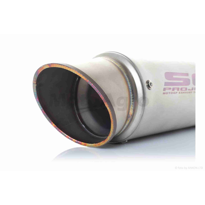 Глушник прямоток  #XPT020, D51  "SCP"  (сірий матовий)