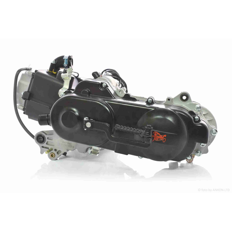 Двигун  GY6  80cc  40cm, під два амортизатори, 110 колодка  "LIPAI" (1P47QMD)