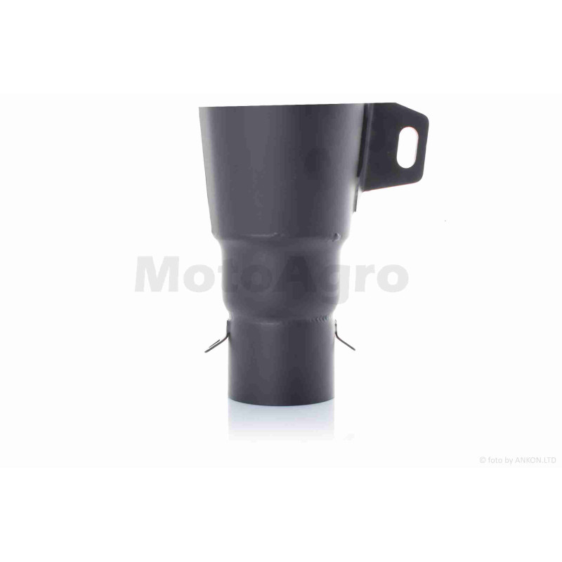 Глушник прямоток  #H1  "AKRAPOVIC"  (чорний)